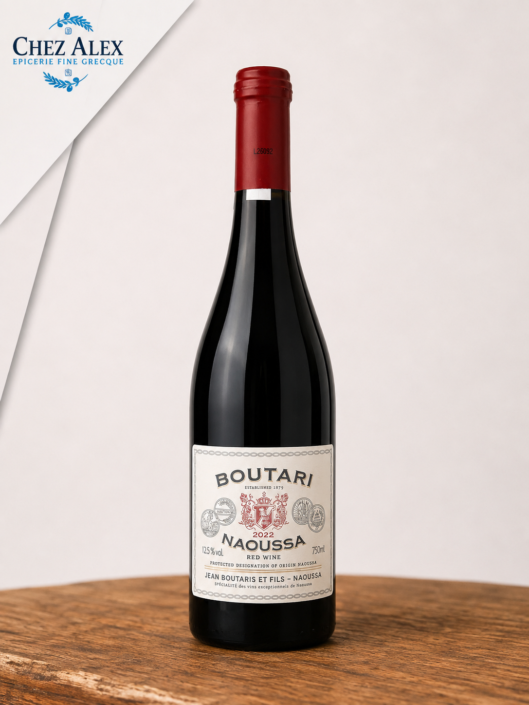 Vin rouge grec Naoussa Boutari – Xinomavro – AOP Naoussa