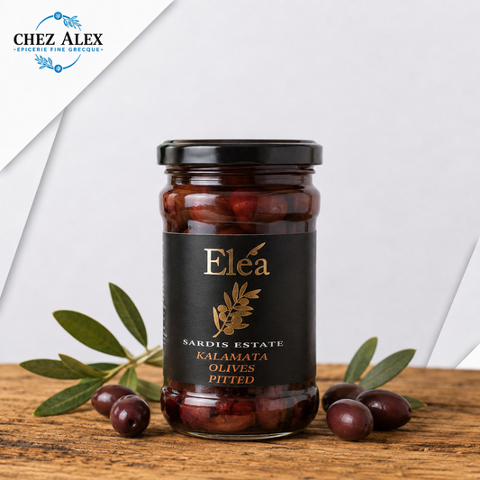 Olives Kalamata dénoyautées Élea- Sardis Estate
