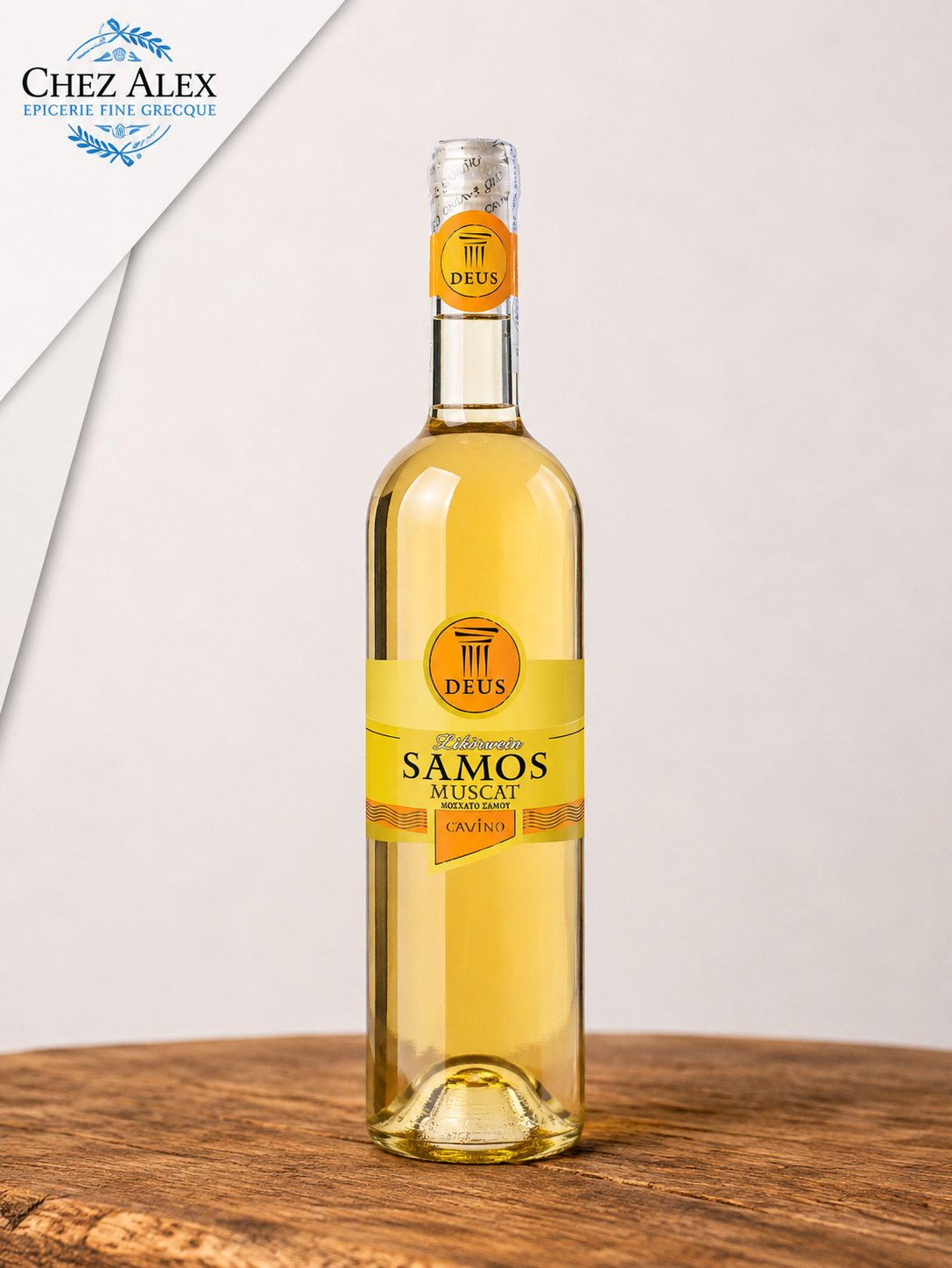 Muscat de Samos Deus – Vin doux grec – Cavino
