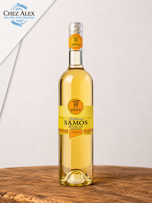 Muscat de Samos Deus – Vin doux grec – Cavino