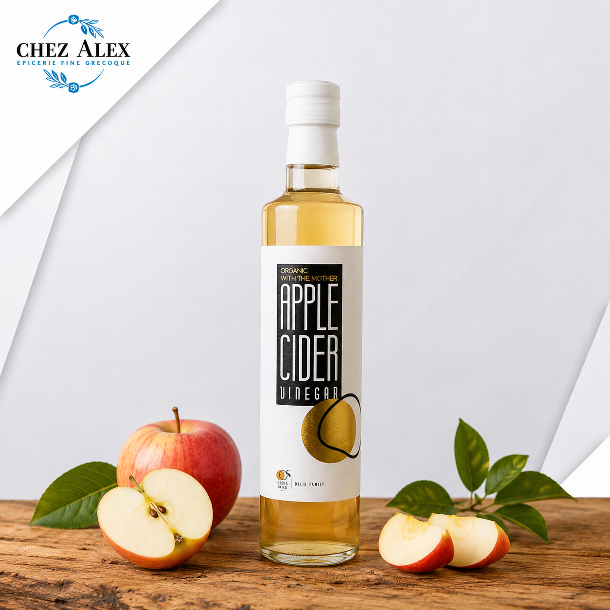Vinaigre de cidre de pommes bio