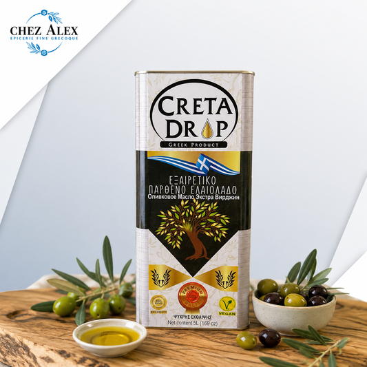 Huile d'olive extra vierge Creta Drop - 5L
